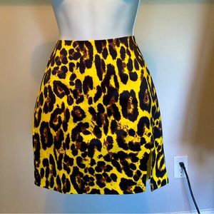 VICI x Gina Leopard Mini Skirt LAST CALL BEFORE DONATION